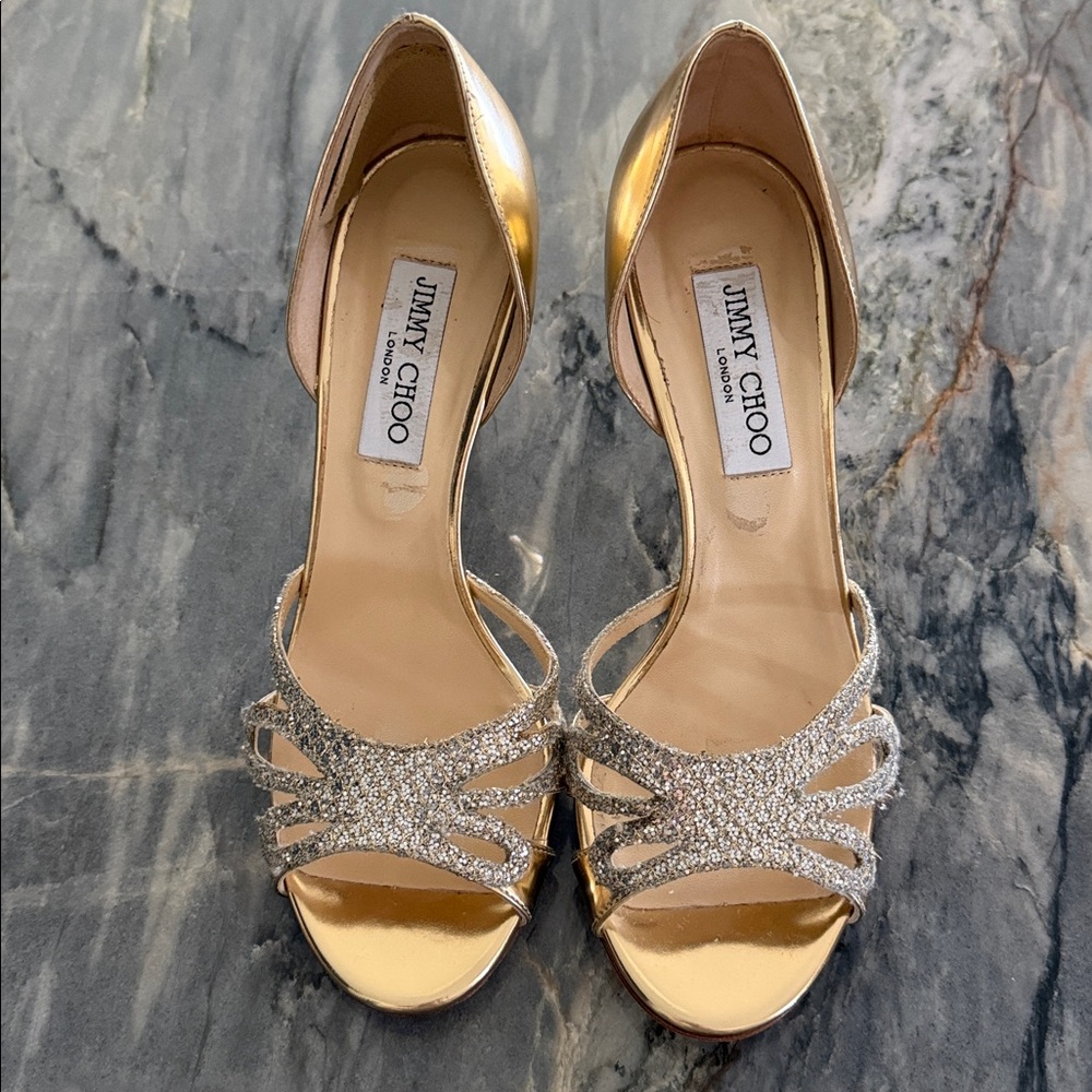 Jimmy Choo Bauble d'Orsay Heel